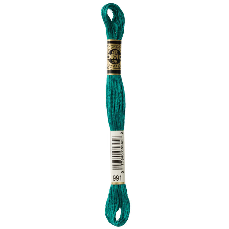 DMC Embroidery Floss 991 (Frog)