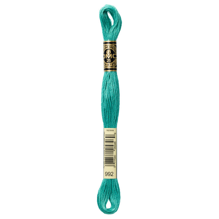 DMC Embroidery Floss 992 (Mint)