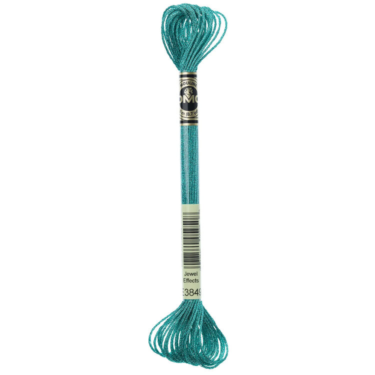 DMC Light Effects E3849 (Metallic Turquoise Green)