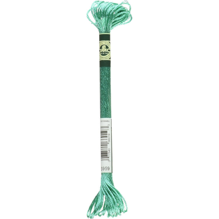 DMC Satin Floss S959 (Pale Viridian)