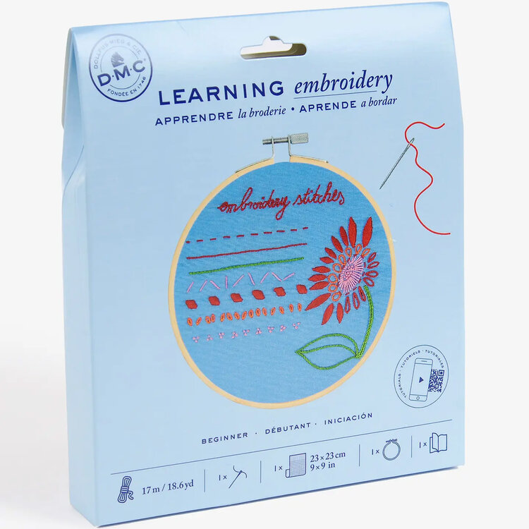 DMC Learning Embroidery Kit