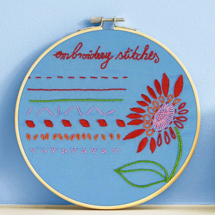DMC Learning Embroidery Kit