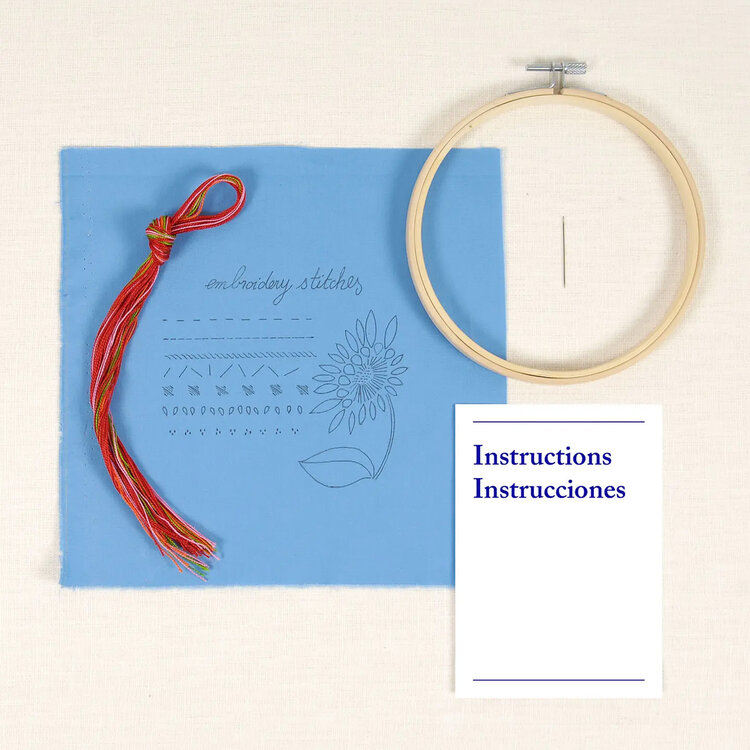 DMC Learning Embroidery Kit