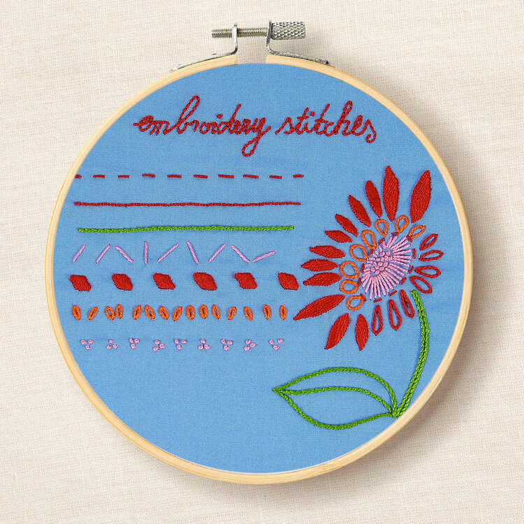 DMC Learning Embroidery Kit