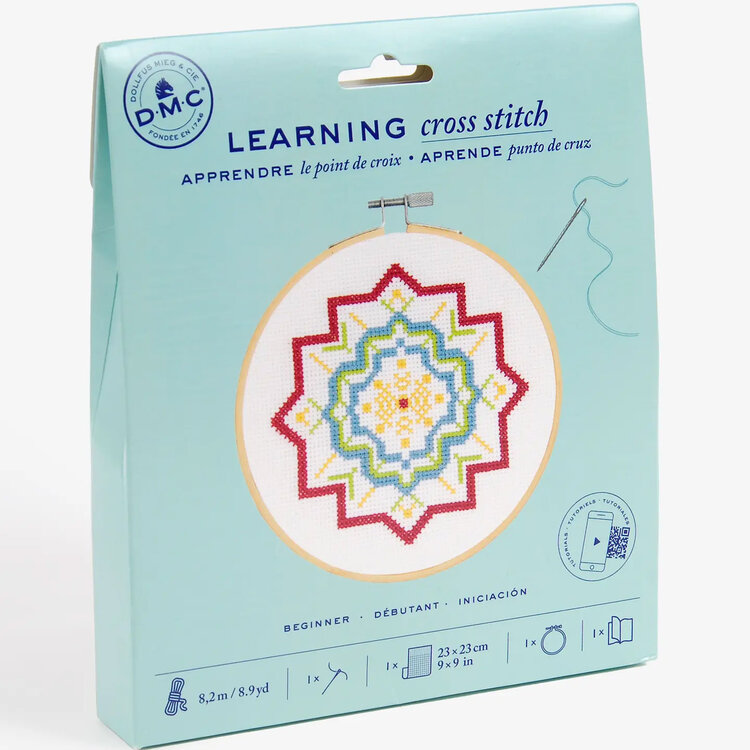 DMC Learning Cross Stitch Kit