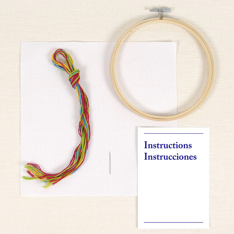 DMC Learning Cross Stitch Kit