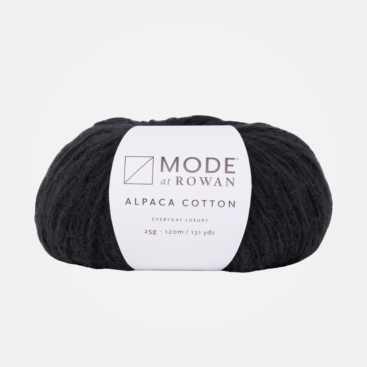MODE at Rowan Alpaca Cotton | 010 (Noir)