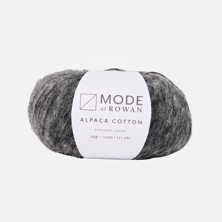 MODE at Rowan Alpaca Cotton | 012 (Charcoal Melange)