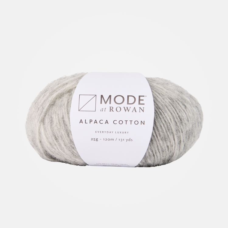 MODE at Rowan Alpaca Cotton | 013 (Feather Grey)