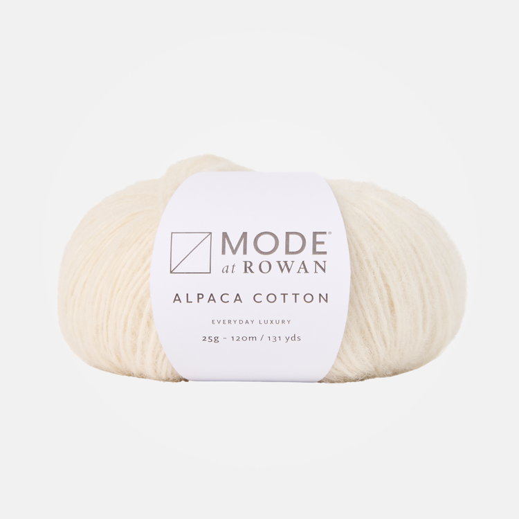 MODE at Rowan Alpaca Cotton | 014 (Snowflake)