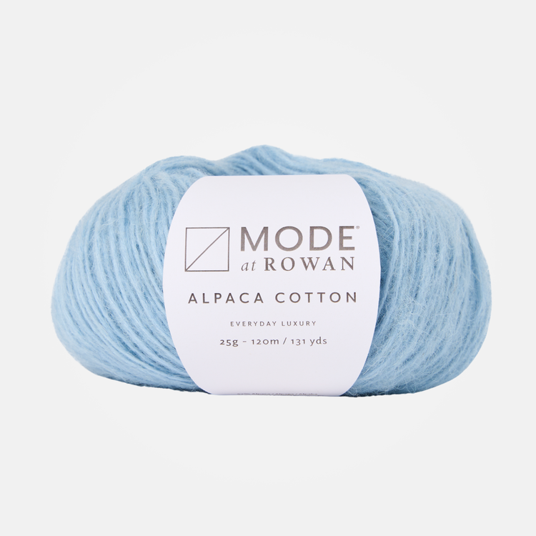 MODE at Rowan Alpaca Cotton | 019 (Blue Haze)
