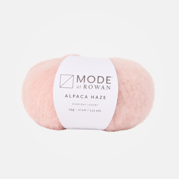 MODE at Rowan Alpaca Haze | 017 (Peony)