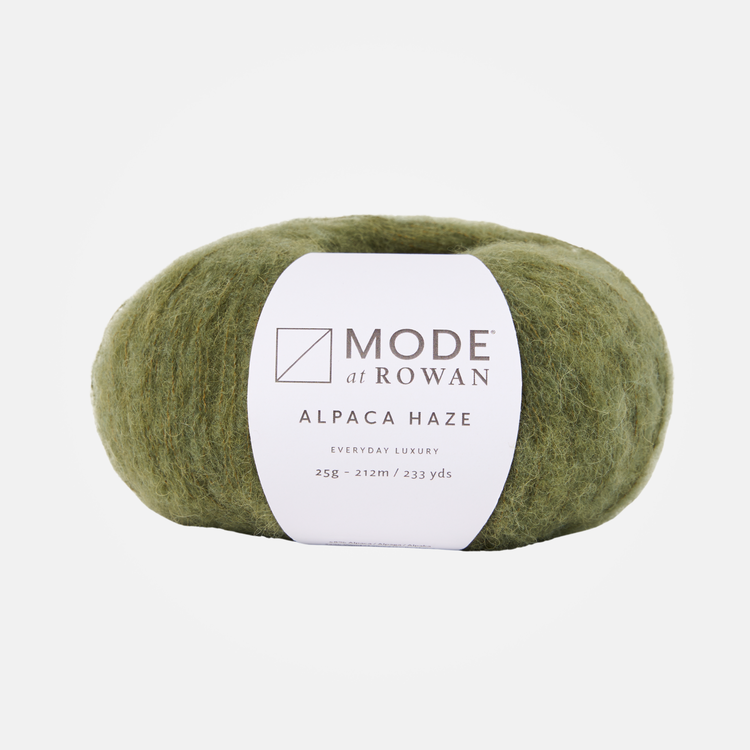 MODE at Rowan Alpaca Haze | 018 (Khaki)