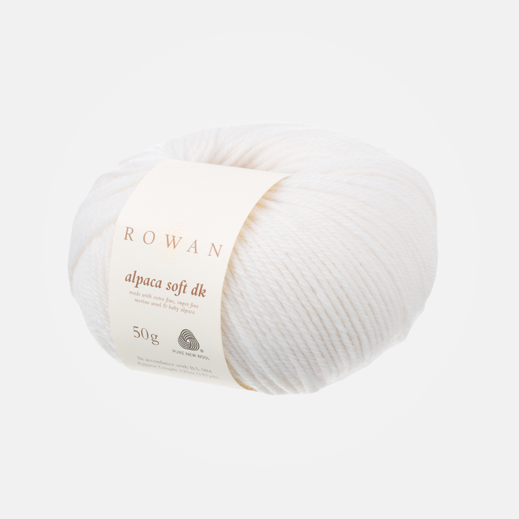 Rowan Alpaca Soft DK | 201 (Simply White)