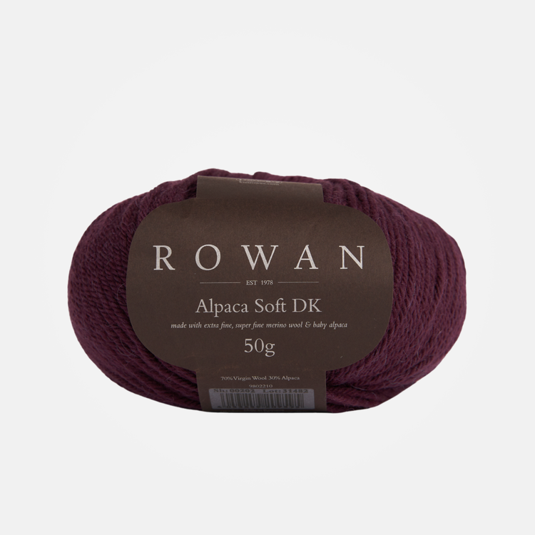 Rowan Alpaca Soft DK | 230 (Dark Burgundy)