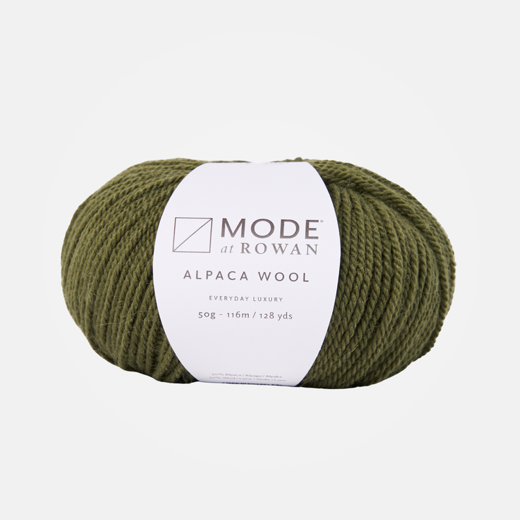 MODE at Rowan Alpaca Wool | 018 (Olive)