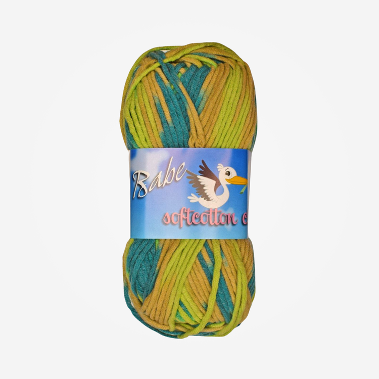EYB Yarn Babe Softcotton Chunky Colors | 212 (Garden Patch)