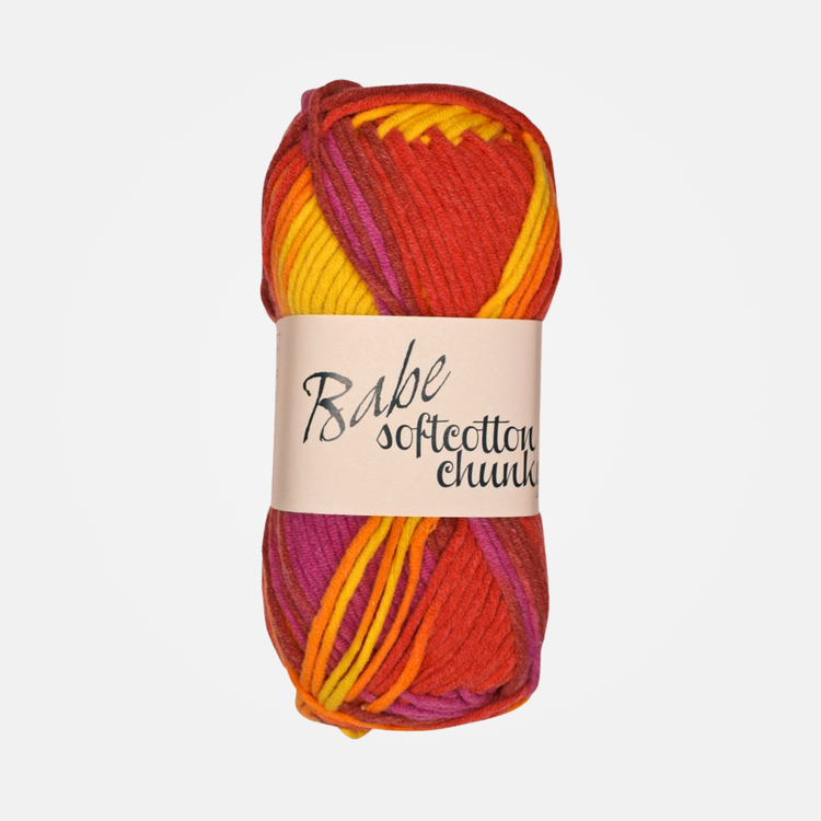 EYB Yarn Babe Softcotton Chunky Colors | 216 (Candy Corn)