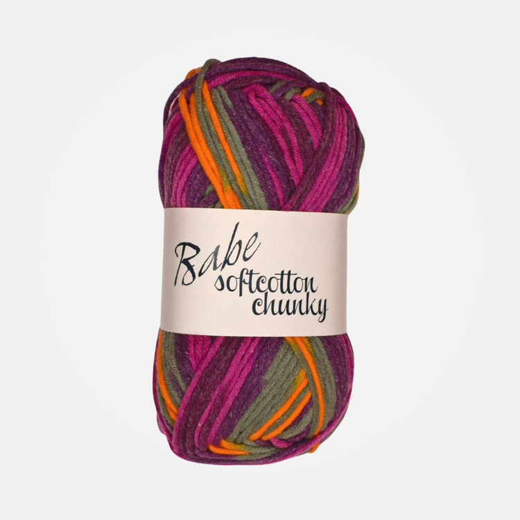 EYB Yarn Babe Softcotton Chunky Colors | 218  (Groovy Grape)