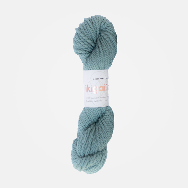 Ikigai Fiber Chibi Paka Chunky | Cadet Blue