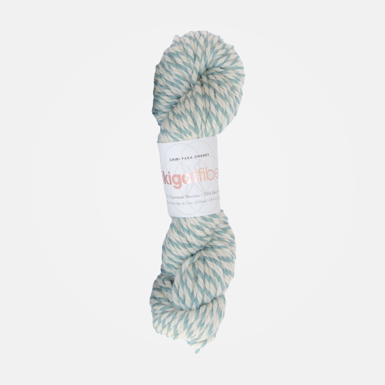 Ikigai Fiber Chibi Paka Chunky | Cadet Blue Twist
