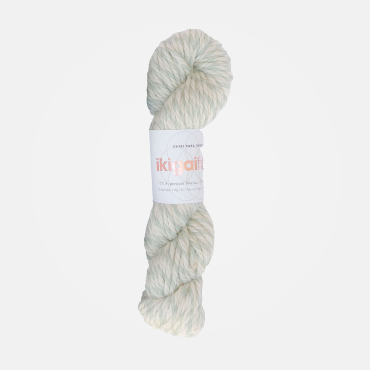 Ikigai Fiber Chibi Paka Chunky | Matcha Latte Twist