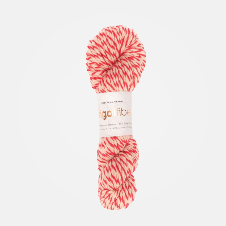 Ikigai Fiber Chibi Paka Chunky | Raspberry Twist