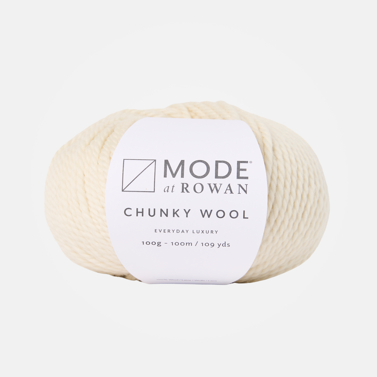 MODE at Rowan Chunky Wool | 014 (Ghost)