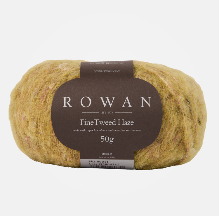 Rowan Fine Tweed Haze | 11 (Moss)