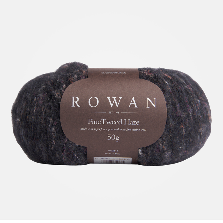 Rowan Fine Tweed Haze | 9 (Nero)