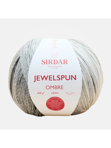 Sirdar Jewelspun Ombre Aran | 105 (Silvery Moon)