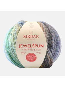 Sirdar Jewelspun with Wool Chunky | 200 (Shimmering Sea Glass)
