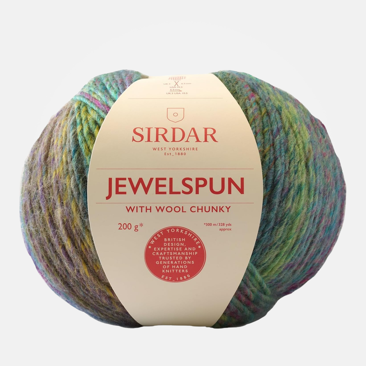 Sirdar Jewelspun with Wool Chunky | 201 (Emerald Shore)
