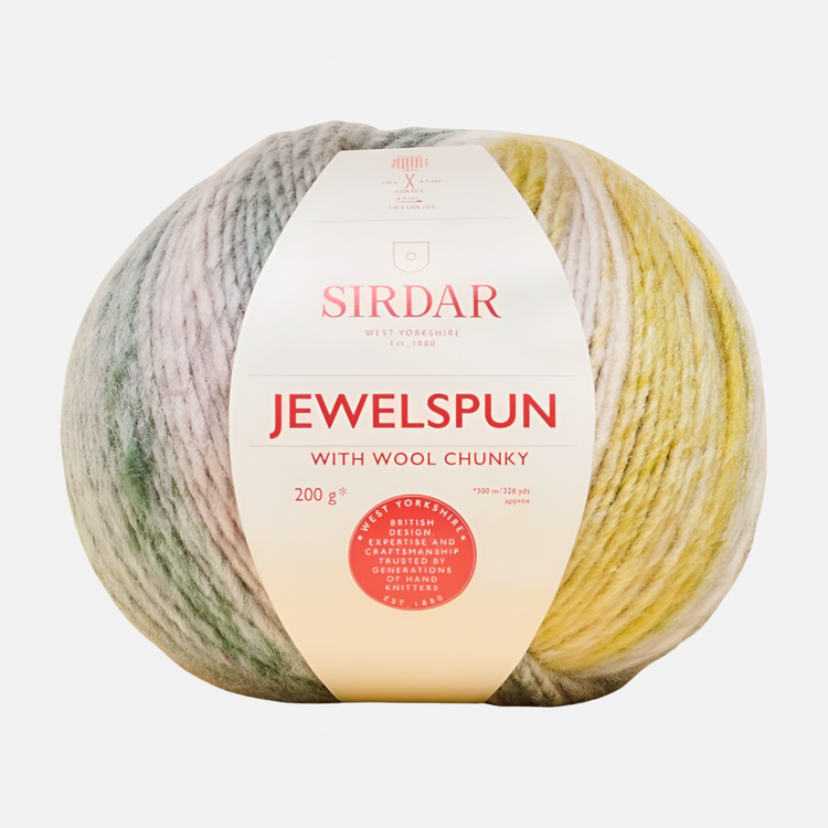 Sirdar Jewelspun with Wool Chunky | 206 (Crystal Sea)