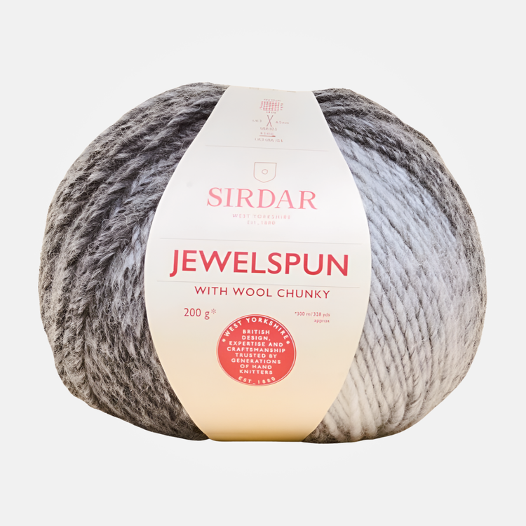 Sirdar Jewelspun with Wool Chunky | 207 (Polished Jet)