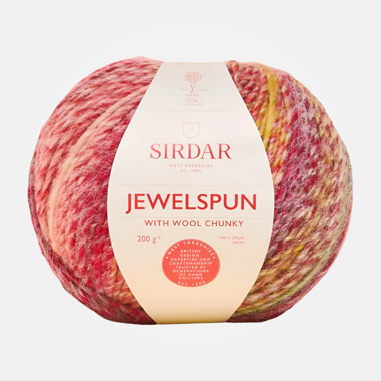 Sirdar Jewelspun with Wool Chunky | 208 (Sea Anemone)