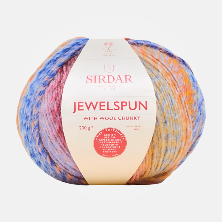 Sirdar Jewelspun with Wool Chunky | 209 (Ocean Gem)