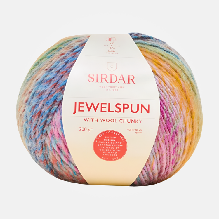 Sirdar Jewelspun with Wool Chunky | 210 (Mermaid Glow)