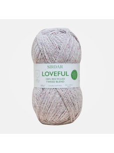 Sirdar Loveful Recycled Tweed | 201 (Silver)