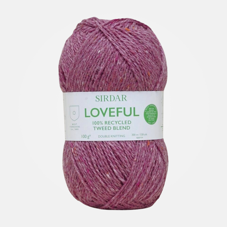 Sirdar Loveful Recycled Tweed | 206 (Rosewood)