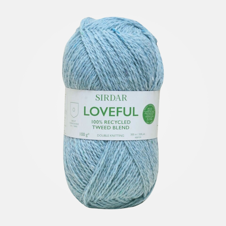 Sirdar Loveful Recycled Tweed | 211 (Frost)