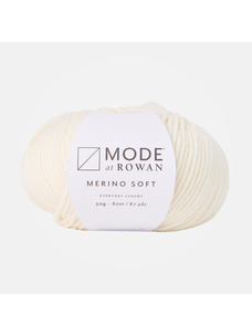 MODE at Rowan Merino Soft 017 (Snow)