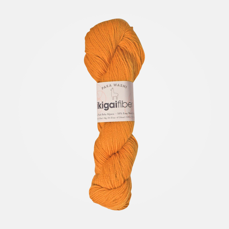 Ikigai Fiber Paka Washi | Saffron
