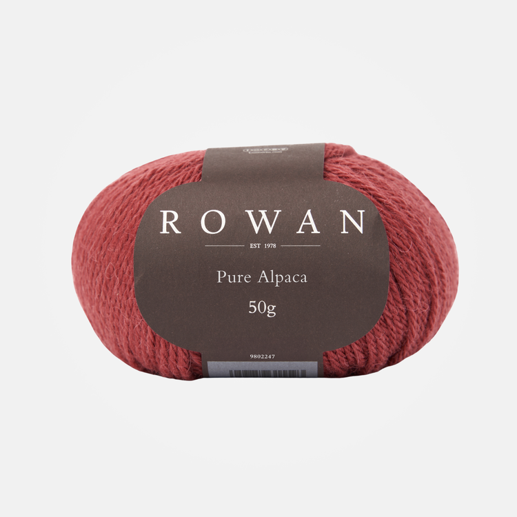 Rowan Pure Alpaca | 120 (Ruby)