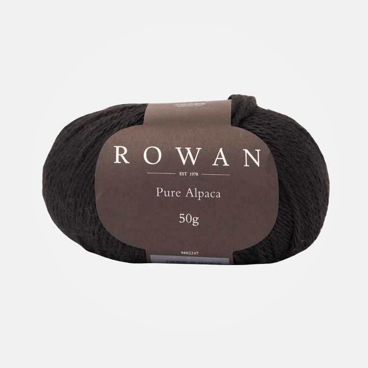 Rowan Pure Alpaca | 125 (Noir)