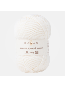 Rowan Pure Wool Superwash Worsted | 101 (Ivory)