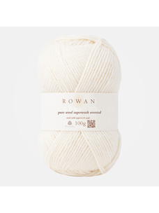 Rowan Pure Wool Superwash Worsted | 102 (Soft Cream)