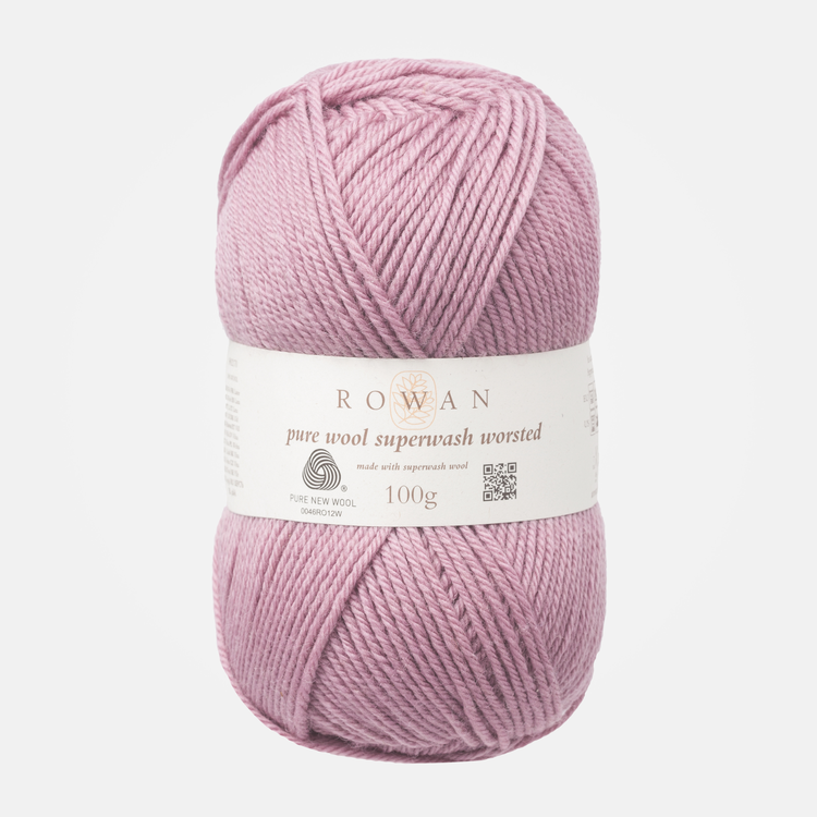 Rowan Pure Wool Superwash Worsted | 191 (Mauve Mist)