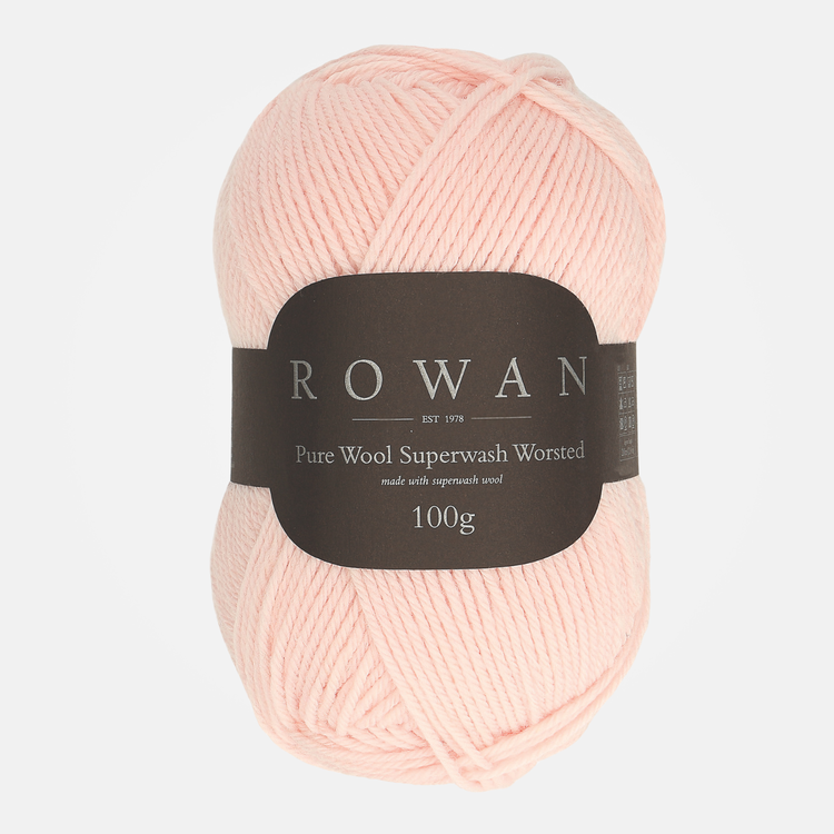 Rowan Pure Wool Superwash Worsted | 196 (Carnation)