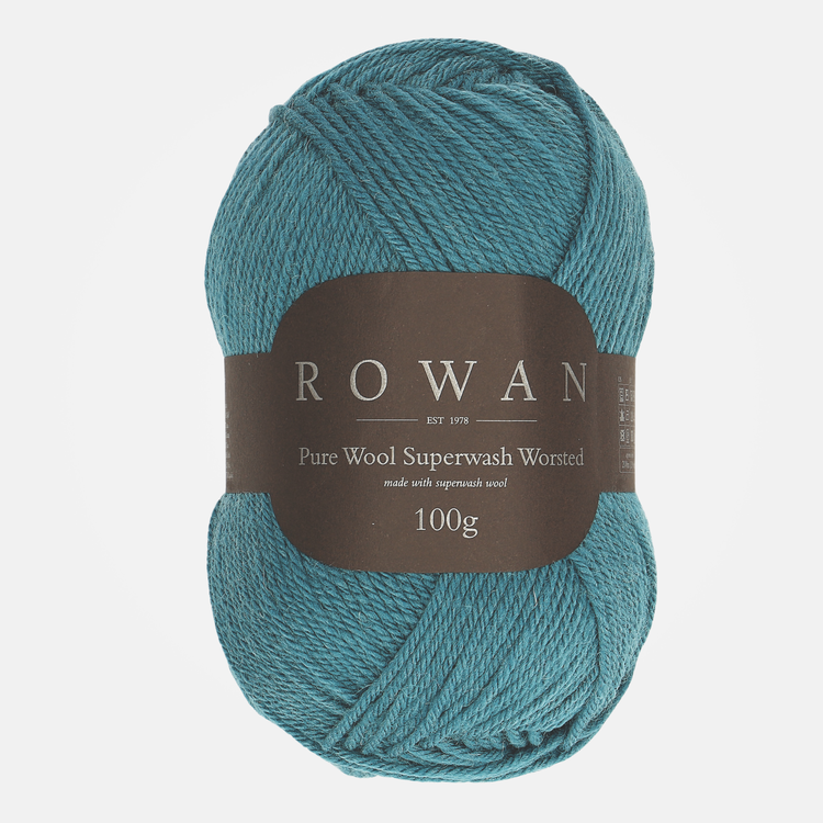Rowan Pure Wool Superwash Worsted | 197 (Teal)